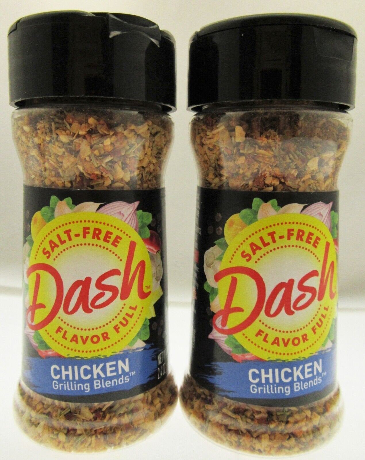Mrs. Dash Lot 2 ~ Chicken Grilling Blend ~ Salt - Free No MSG Seasoning