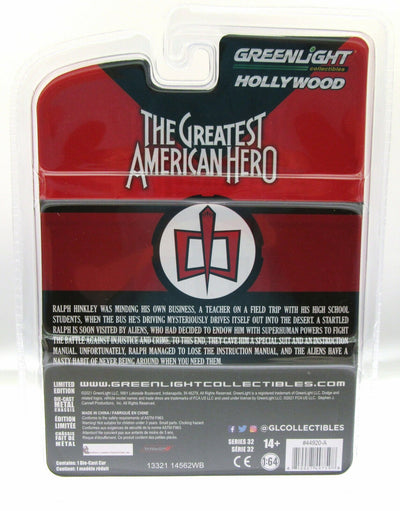 Greatest American Hero ~ 1981 Dodge Diplomat ~Greenlight Collectables ~ Die Cast