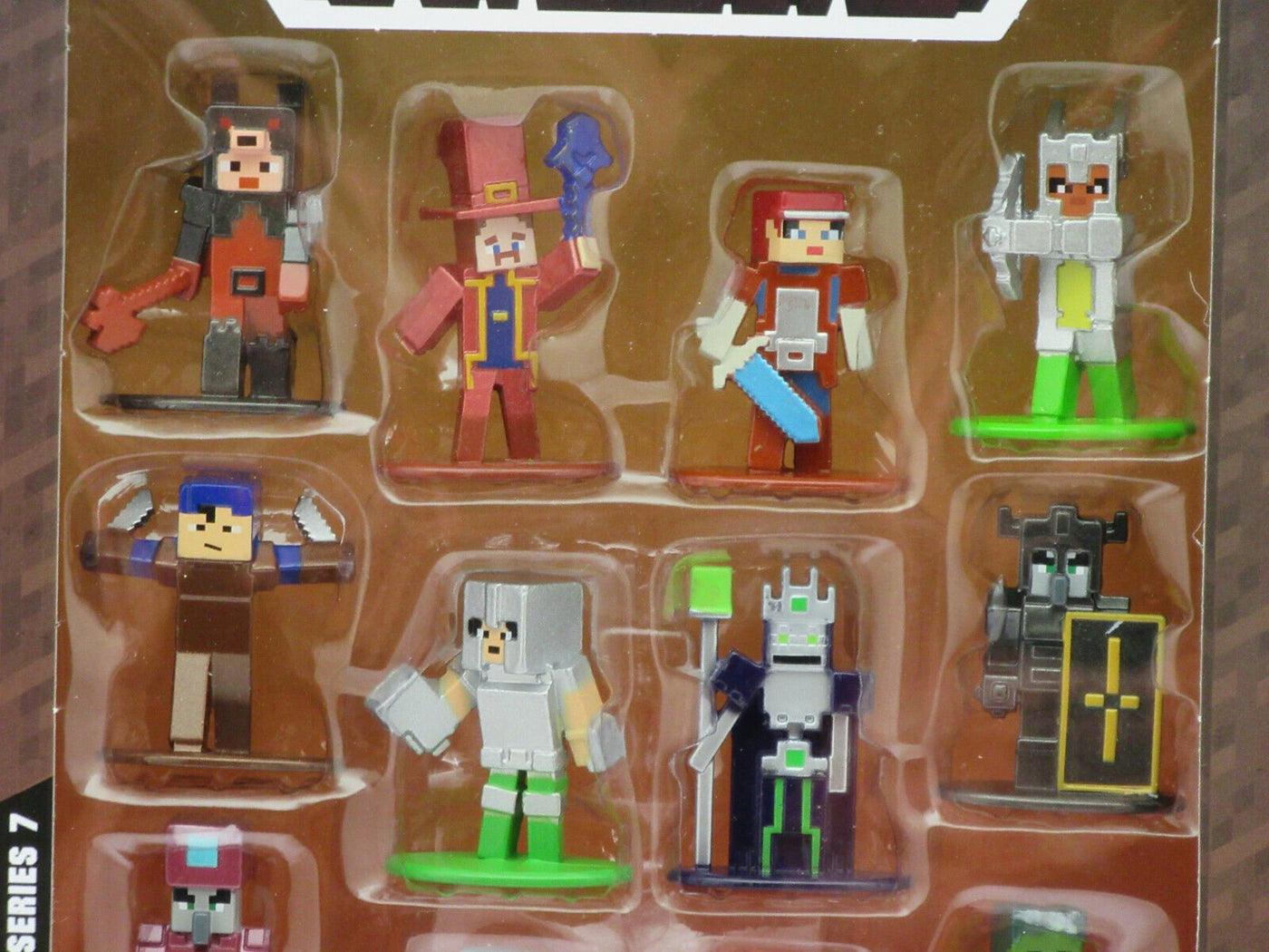 Minecraft ~ Dungeons ~ Die Cast ~ 18 Figurines ~ Melalfigs