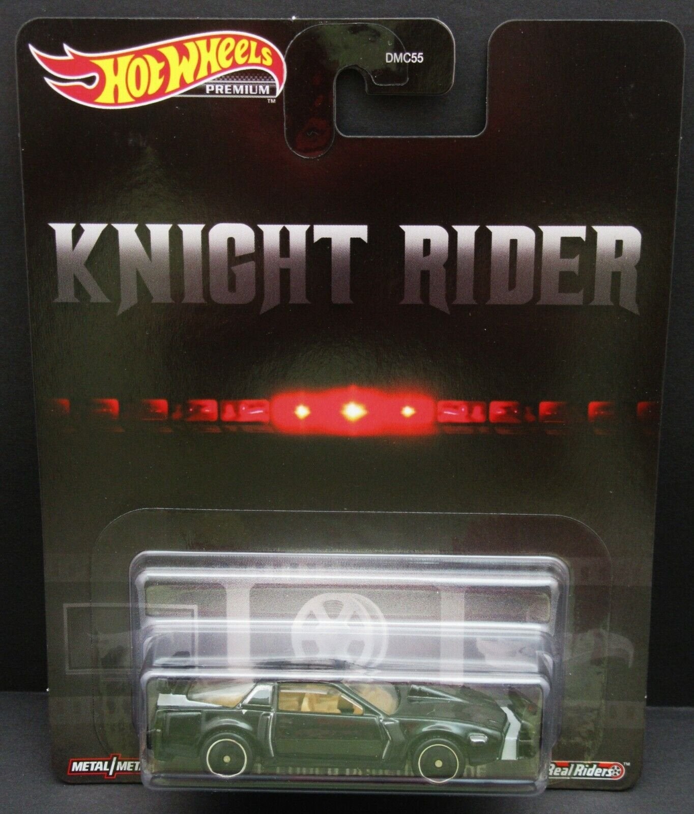 Knight Rider ~ KITT ~ K.I.T.T. Super Pursuit Mode Metal/Metal Real Riders 1:64