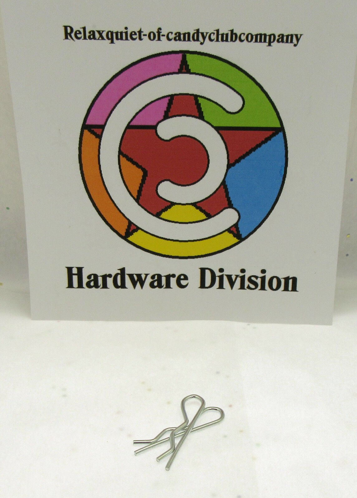 Hitch Pin Clip ~ 5/64 inch Diameter X 1 9/16" length ~ Zinc Plated Spring Steel