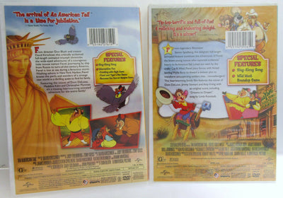 An American Tail & Fievel Goes West ~  1986, 1991 ~ Movie ~ New DVD