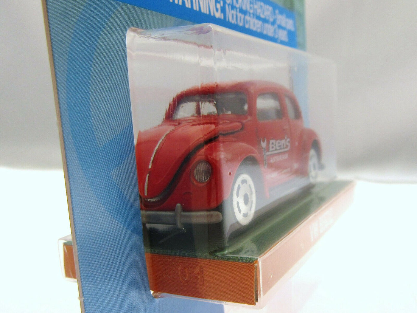 VW Beetle ~ Punch Buggy ~ Red ~ 1:55 Scale