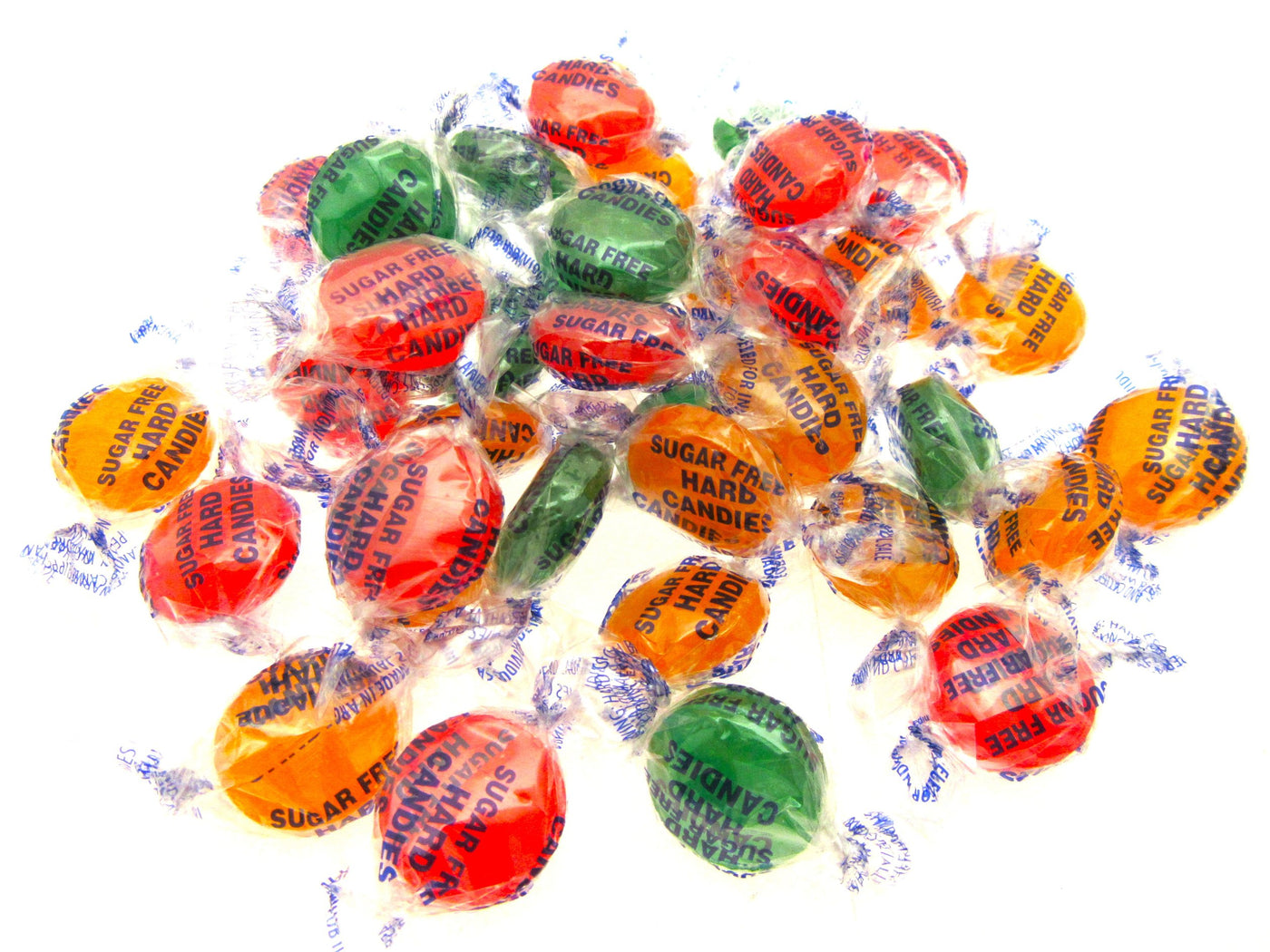 Coastal Bay Fat / SUGAR FREE 8oz Assorted Fruit Flavors Hard Candy Candies