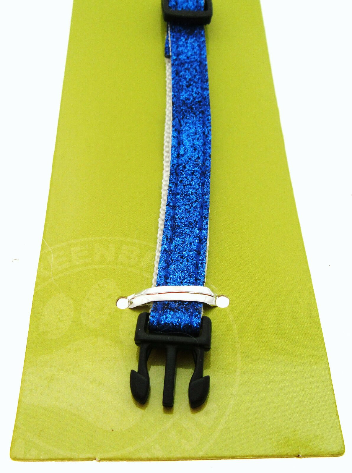 Cat Collar by Greenbrier Kennel Club ~ With Bell ~ Blue Sparkle!