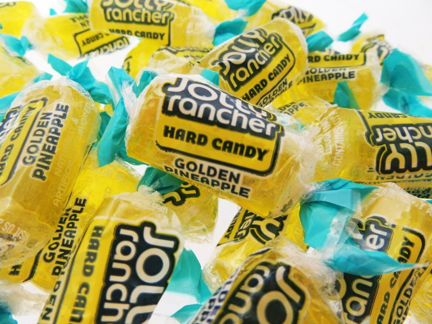 Jolly Rancher GOLDEN PINEAPPLE 1 lb hard candy ~ One Pound Candy ~ NEW FLAVOR