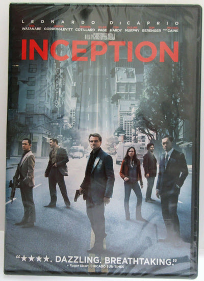 Inception ~ 2010 ~ Leonardo DiCaprio ~ Ken Watanabe ~ Movie Film ~ New DVD