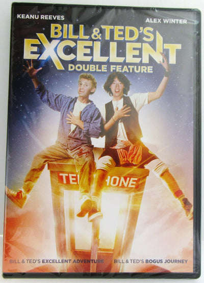 Bill & Ted's Excellent Adventure & Bogus Journey ~Double Feature~ Movie New DVD