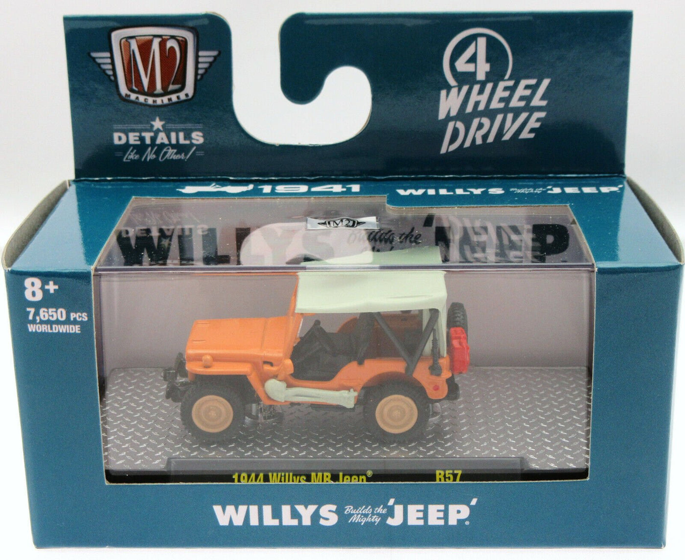 M2 Details ~ 1944 Willys MB Jeep ~ Die Cast Car