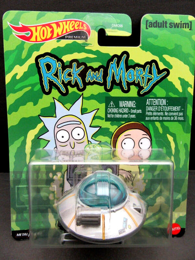 Rick and Morty Adult Swim  ~ Hot Wheels Premium ~ Die Cast