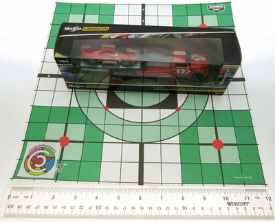 Maisto Die Cast ~ Flatbed ~ 2018 Ford GT ~ Red ~ 1:64 Scale