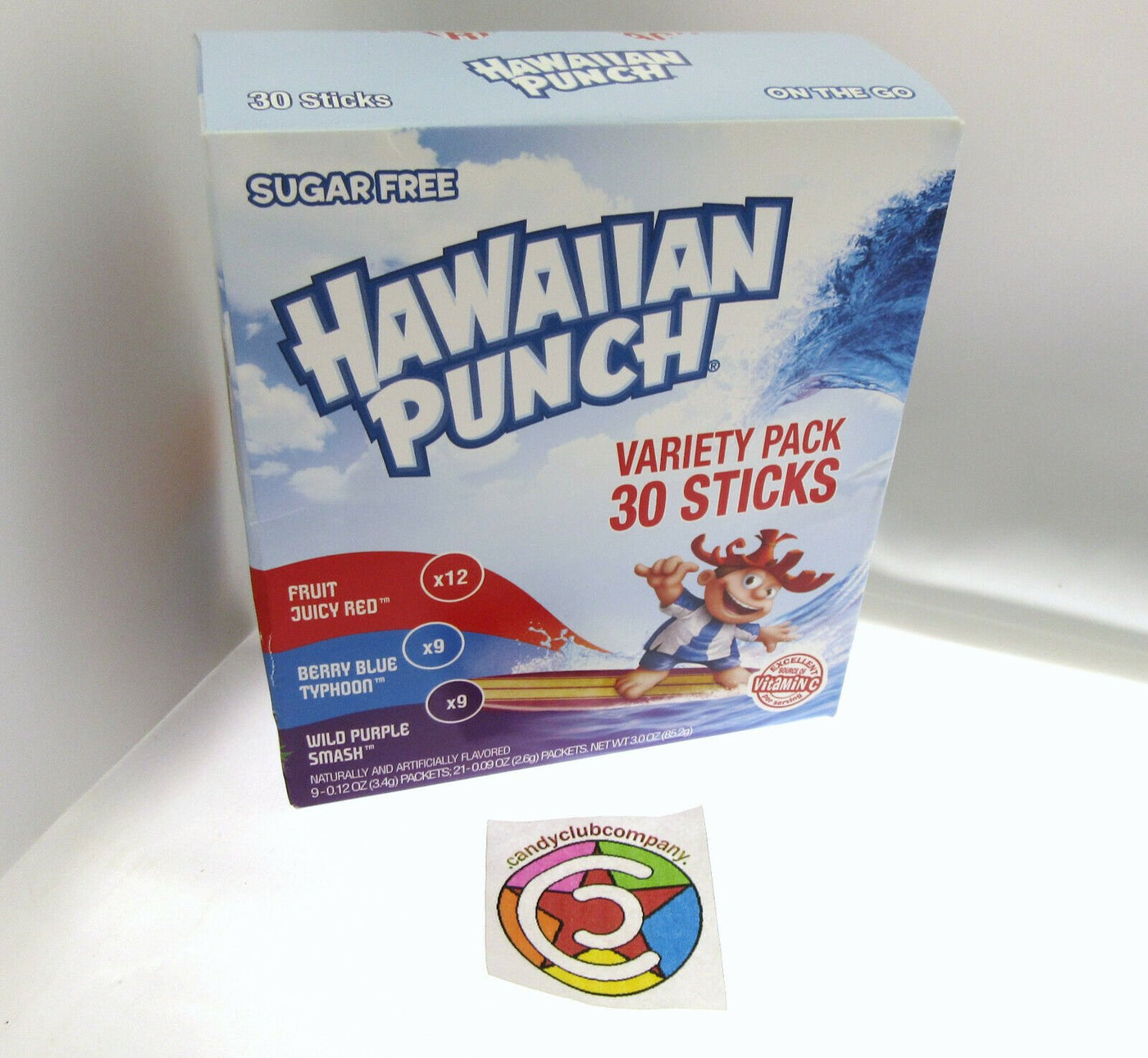 Hawaiian Punch Variety ~ 30 Packets ~ Sugar Free ~ Drink Mix
