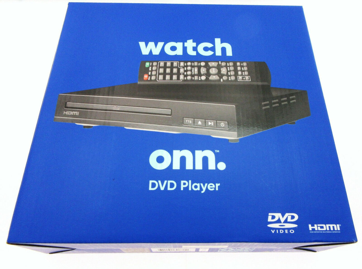 onn DVD Player ~ HDMI ~ With Remote ~ New!