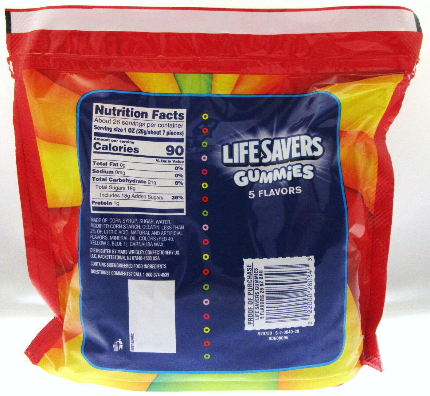 Lifesavers Gummies Gummy Candy ~ 26oz Bag