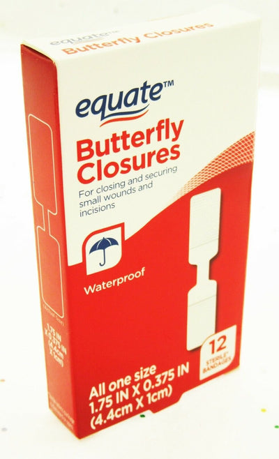 Butterfly Closures ~ Waterproof Sterile Bandages wounds soars incisions sutures