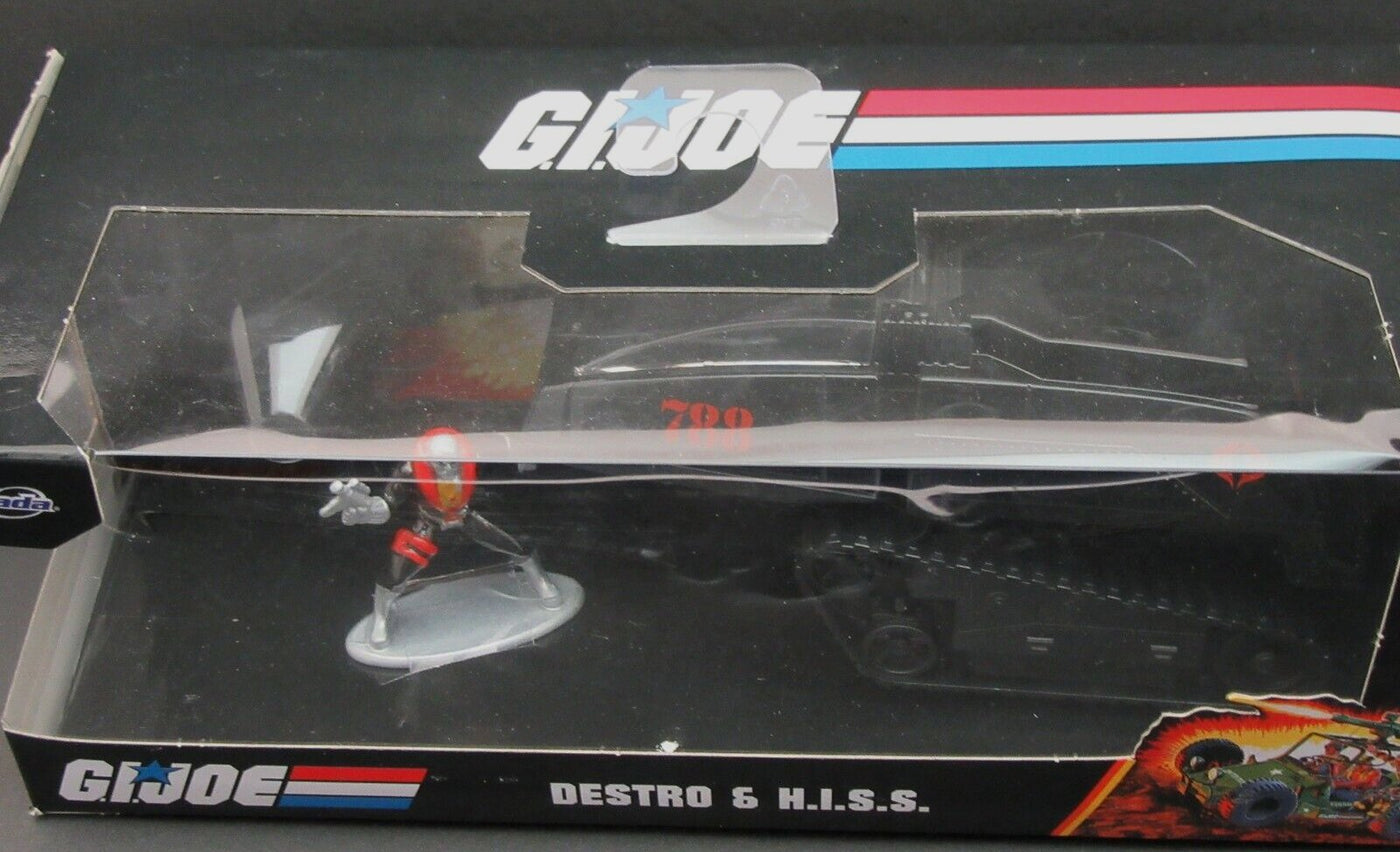G.I. JOE Destro H.I.S.S. Classic TV Series ~ 1:44 scale ~ Diecast Tank