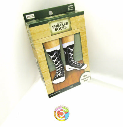 Sneaker Socks ~ Fits Shoe Size 8-12 ~ Crew ~ 1 Pair ~ FUN!