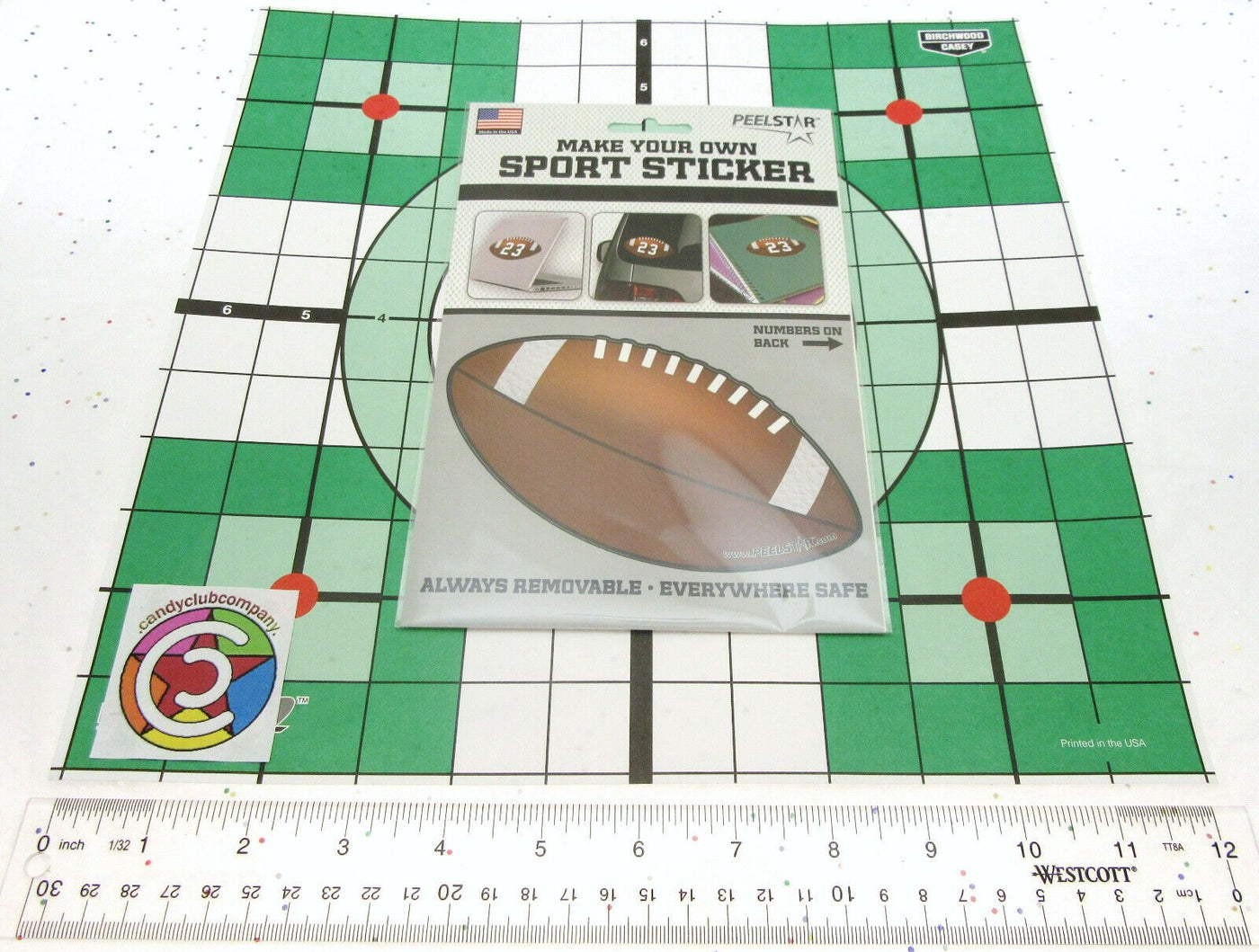 Make Your Own Sport Sticker ~ Football ~ Removable ~ By Peelstar