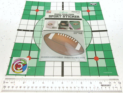 Make Your Own Sport Sticker ~ Football ~ Removable ~ By Peelstar