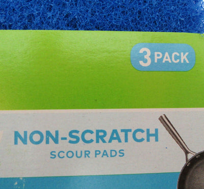 Scotch Brite Non Scratch Scour Pads ~ 3 Pack