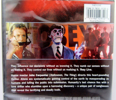 They Live ~ John Carpenter's ~ 1988 ~ Roddy Piper ~ Sci-fi Horror ~ DVD Movie