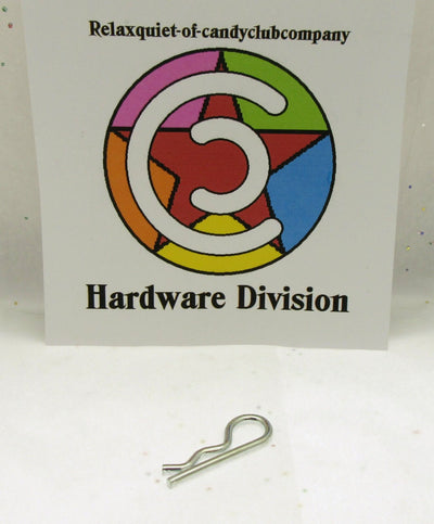 Hitch Pin Clip ~ 9/64 inch Diameter X 1 3/4" length ~ Zinc Plated Spring Steel