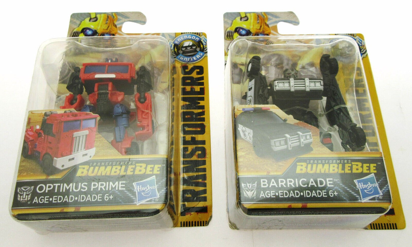 Optimus Prime & Barricade ~ Transformers ~ Energon Igniters