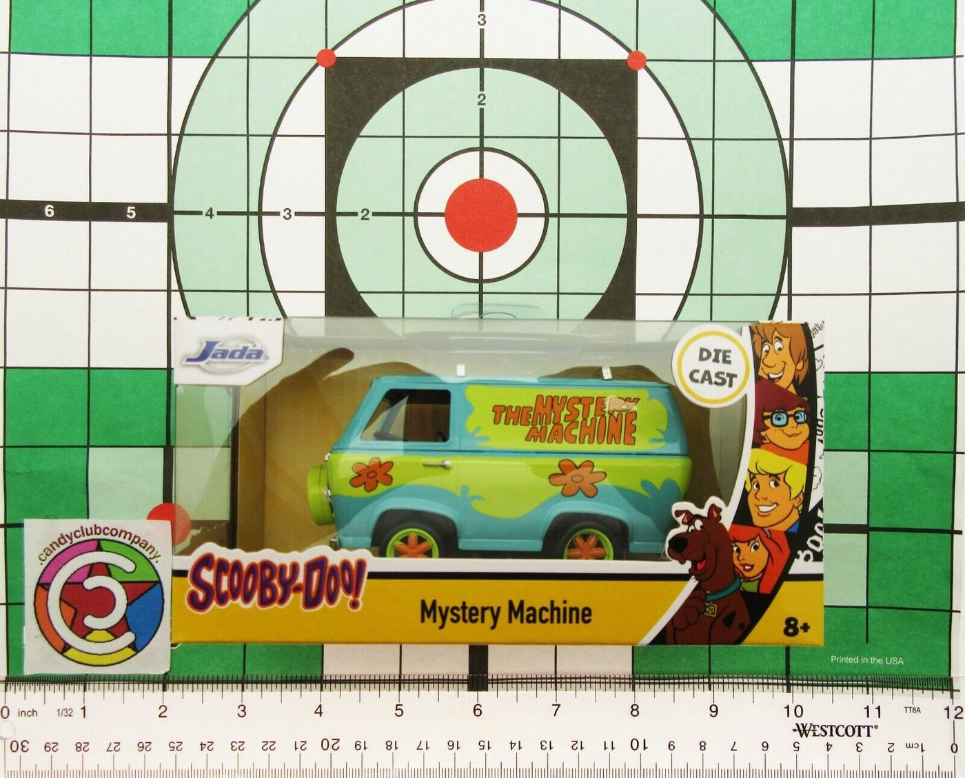 The Mystery Machine Scooby-Doo Metals Die Cast Car ~ 1:32 scale  Hollywood Rides