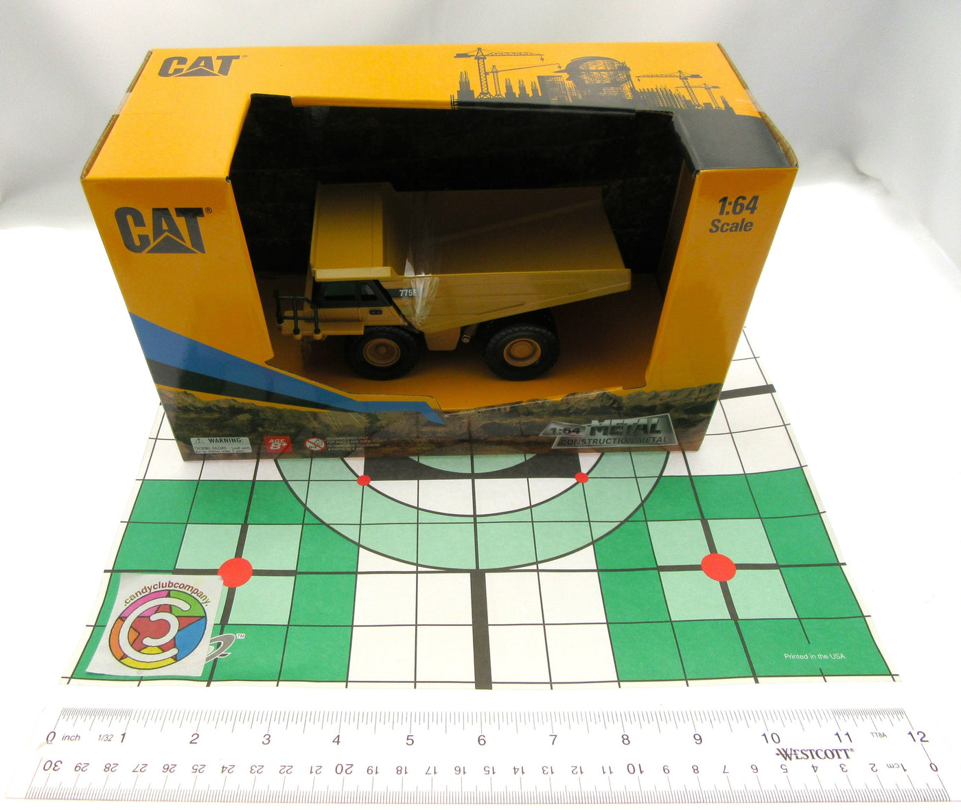 CAT 775E Dump Truck Metal  Caterpillar 1:64 Scale