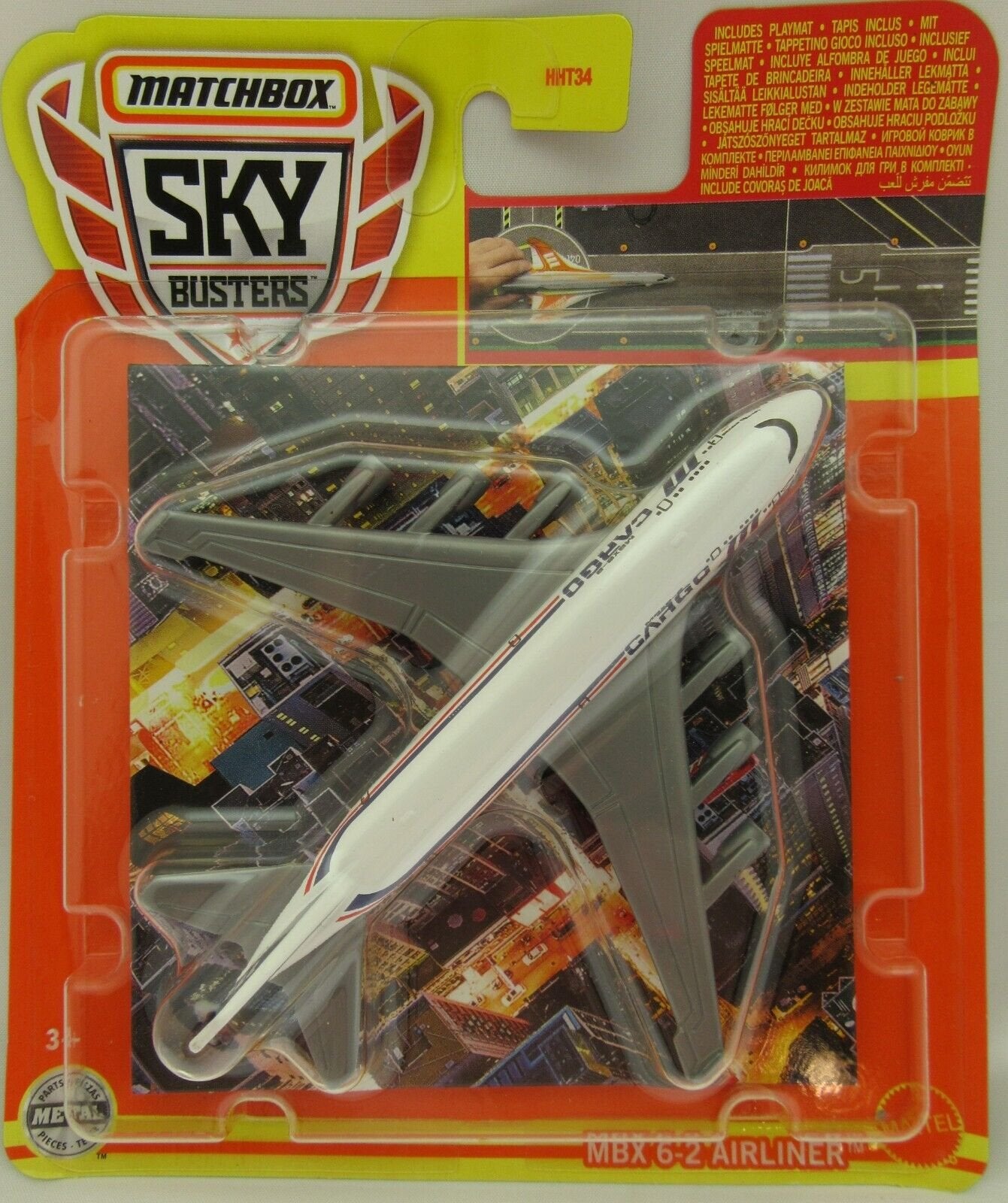 Matchbox Sky Busters MBX 6-2 Airliner ~ Die Cast Aircraft