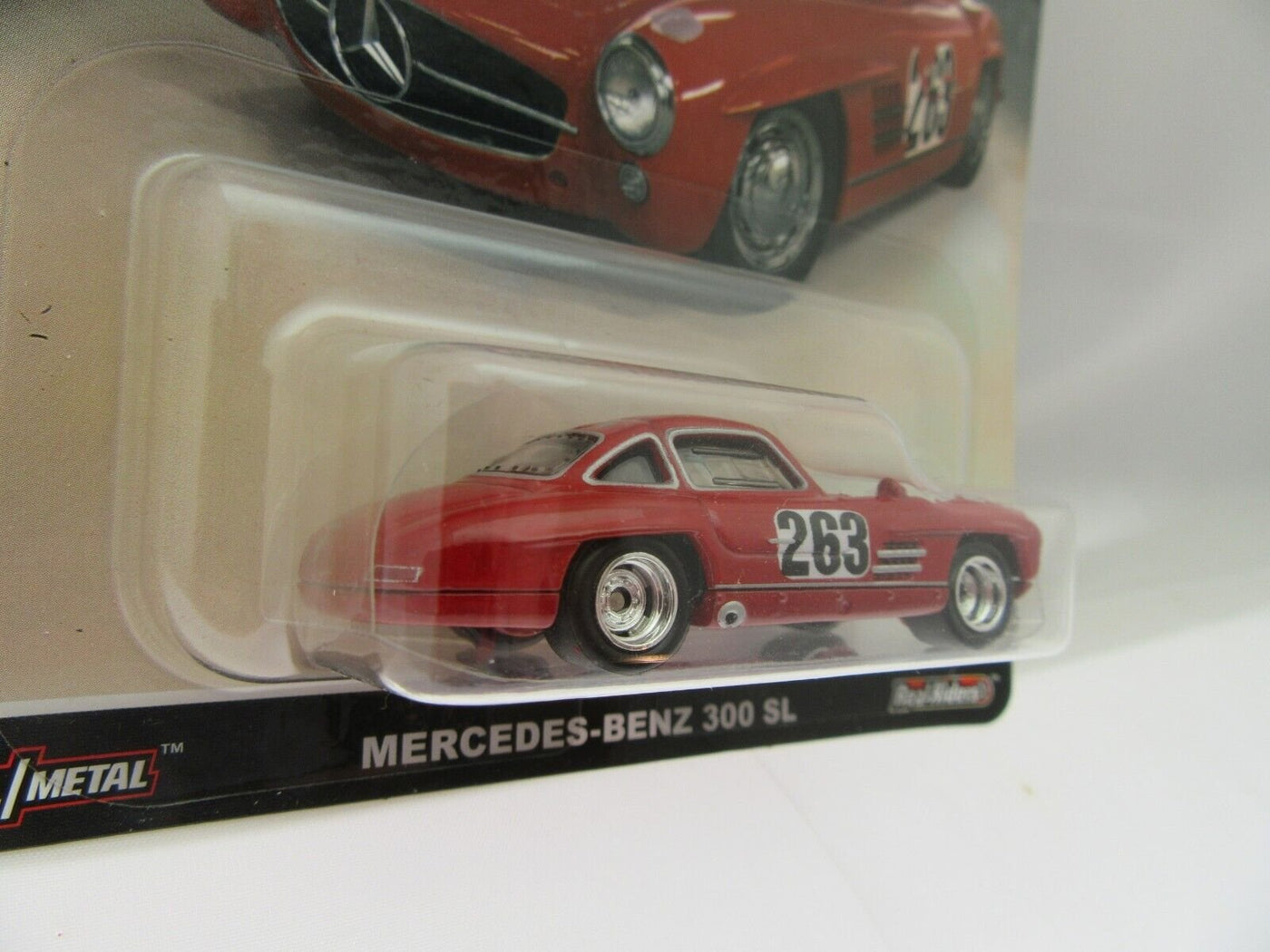Jay Leno's Garage ~ Mercedes Benz 300 SL  ~ Hot Wheels Premium ~ Die Cast