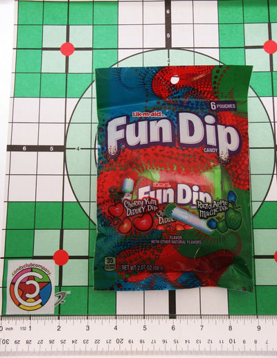 Fun Dip ~ Razz Apple Magic Dip and Cherry Yum Diddly Dip ~ Candy