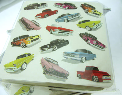 50's Themed Cars Paper Coasters 100ct