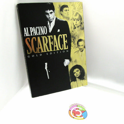 Scarface ~ 1983 ~ Al Pacino, Michelle Pfeiffer ~ Gold Edition ~ Movie ~ New DVD