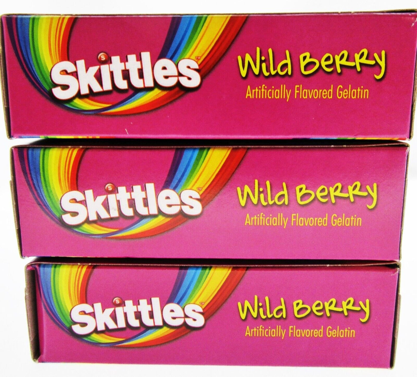Skittles Gelatin ~ Wild Berry ~ Jello* ~ Taste The Rainbow ~ 3.89oz  (Lot of 3)