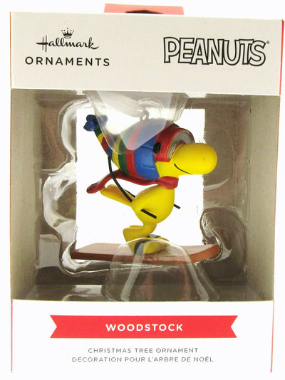Woodstock On Ski ~ Christmas Tree Ornament ~ Peanuts ~ Hallmark