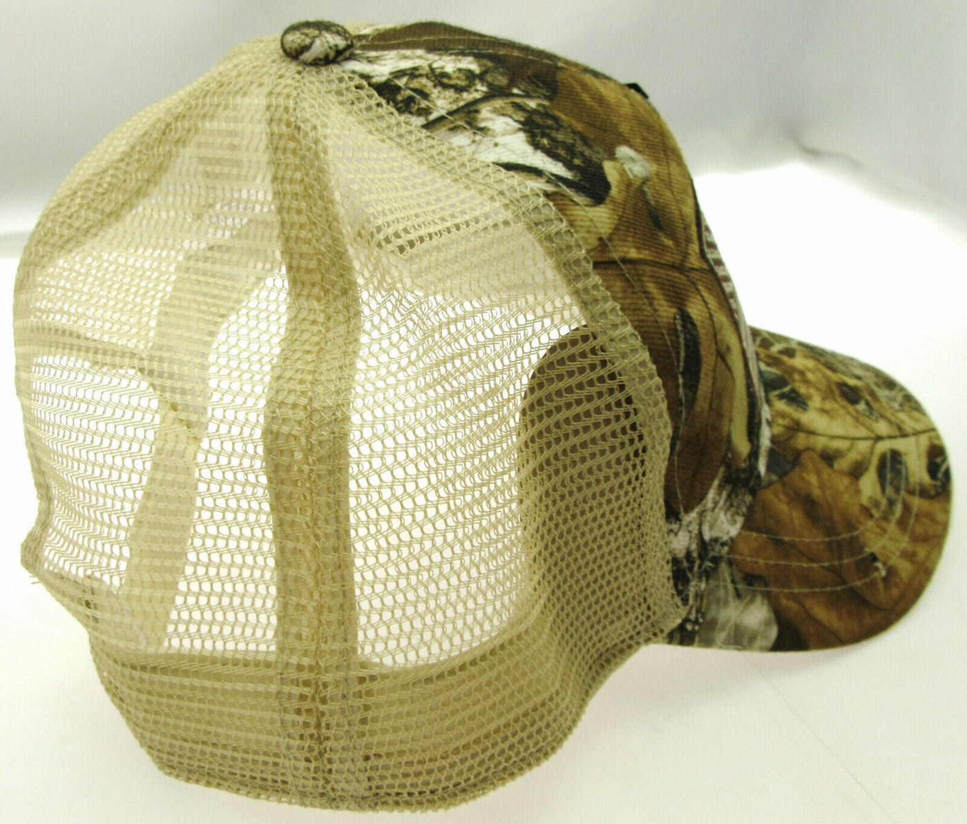 US Flag Cap Headwear Vented Hat ~ Camouflage Head ~ One Size ~ B