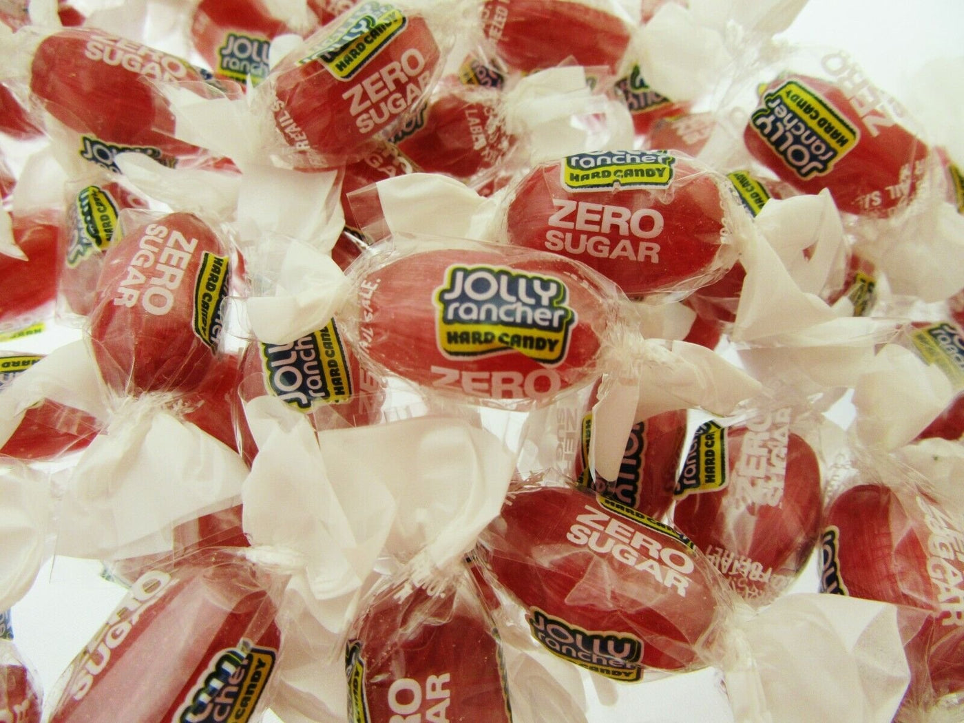 Jolly Rancher  ZERO SUGAR FREE Raspberry Rasberry 8oz Candy  Half Pound