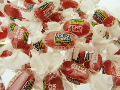 Jolly Rancher  ZERO SUGAR FREE Raspberry Rasberry 8oz Candy  Half Pound