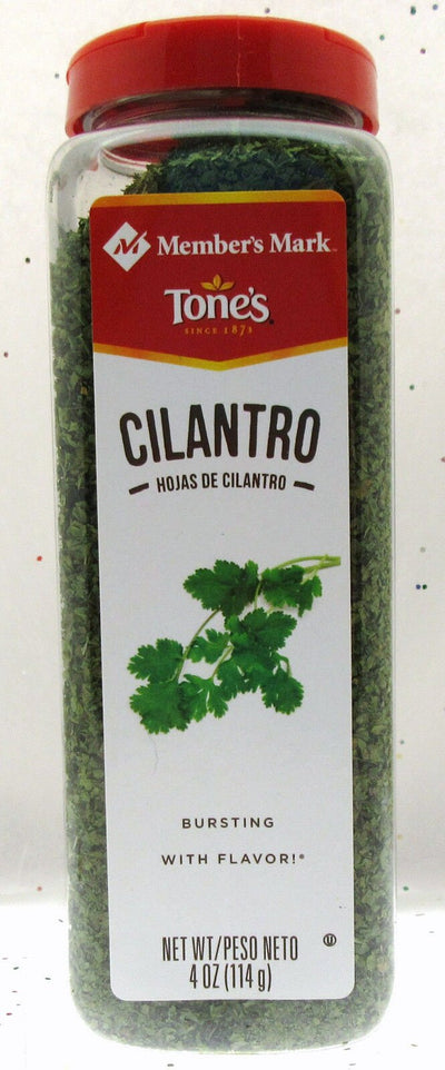 Tone's Cilantro ~ Seasoning Spice ~ 4oz Container