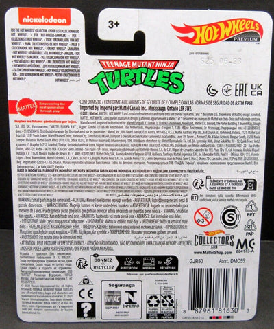 Teenage Mutant Ninja Turtles Party Wagon ~ Hot Wheels Premium ~ Die Cast