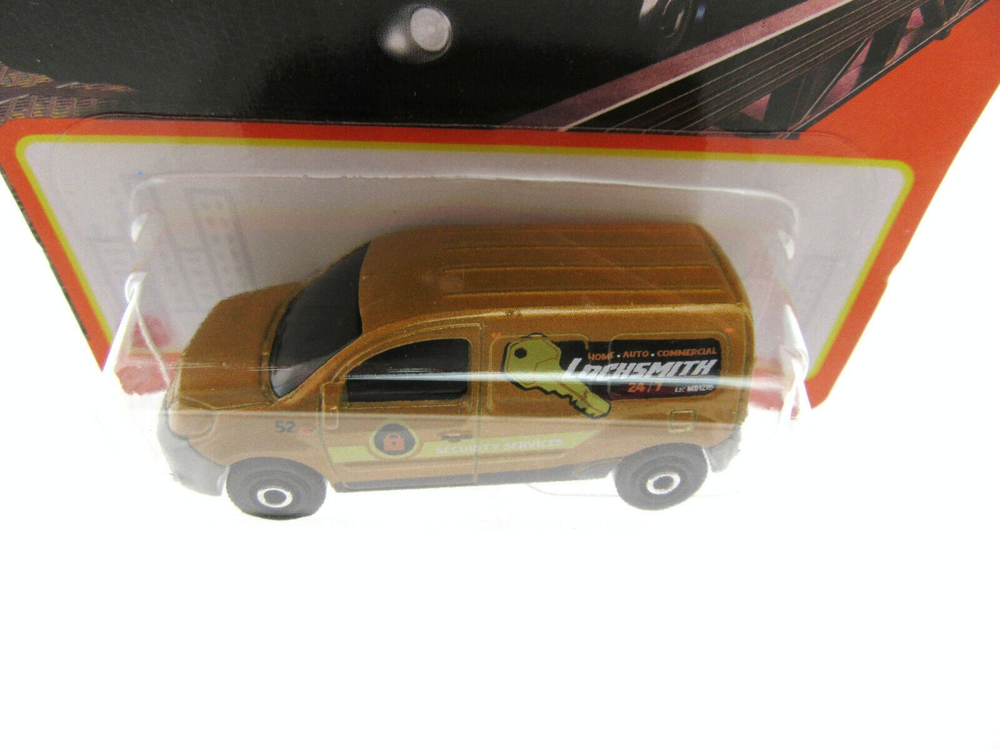 Renault Kangoo Express ~ Locksmith ~ Gold ~ 1:64 Scale ~ Matchbox