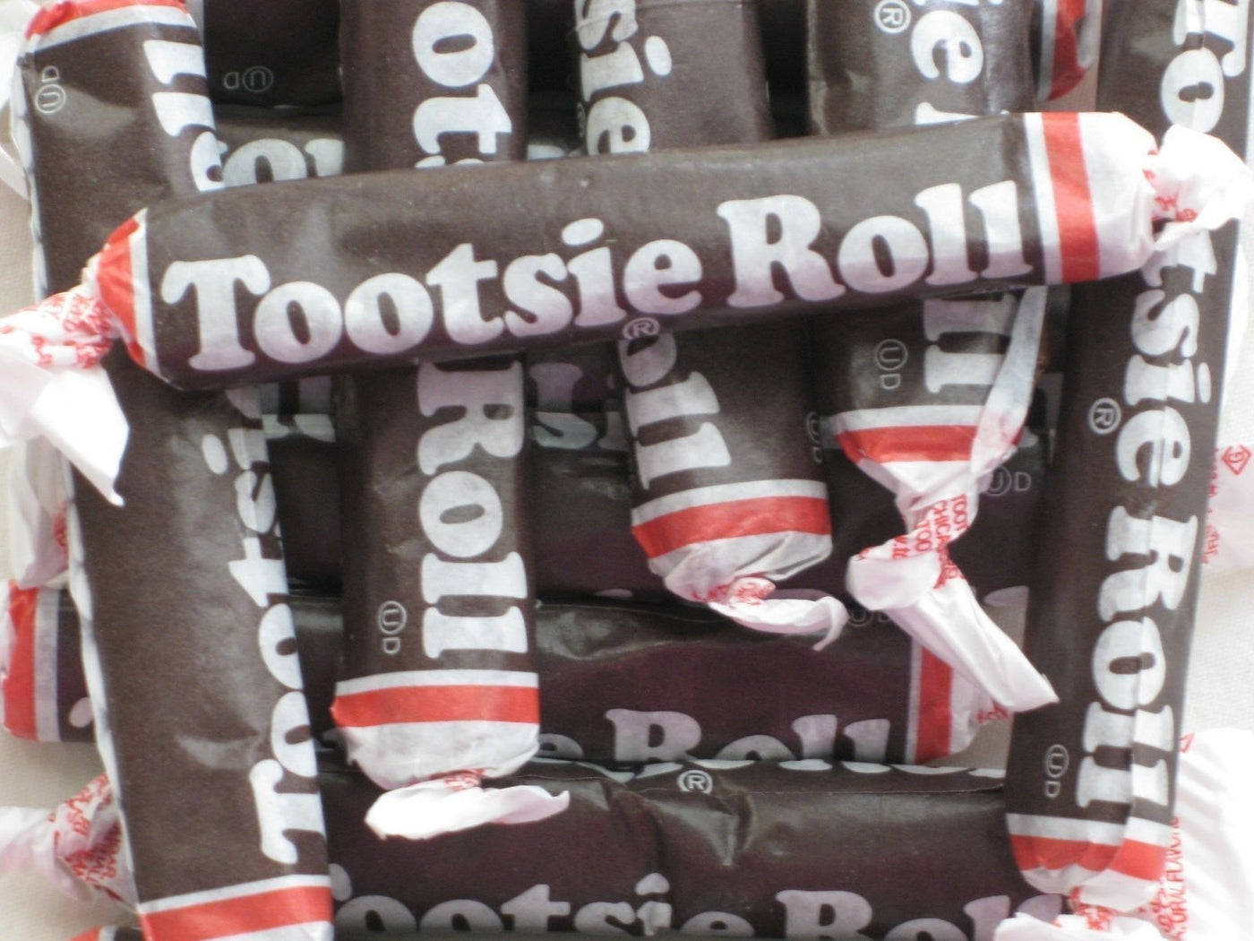 Tootsie Roll Rolls Long Chocolate Chews 8oz Half Pound Candy