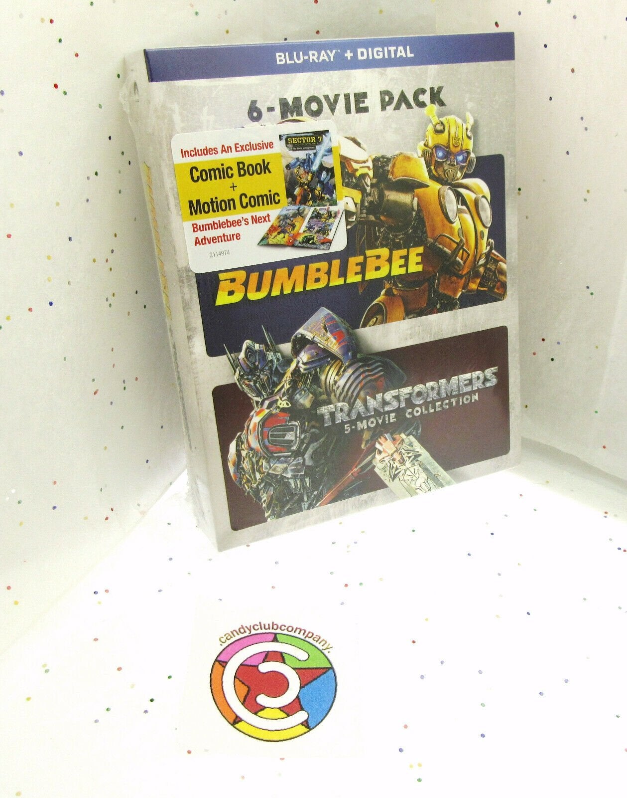 Bumblebee ~ 2018 ~ Plus Transformers 1 2 3 4 & 5 ~ 6 Movie Pack ~ New BLU-RAY