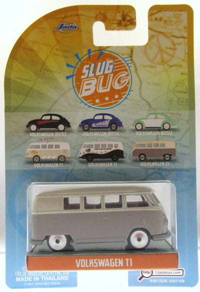 VW T1 Van ~ Punch Buggy ~ Tan & Gray ~ 1:59 Scale