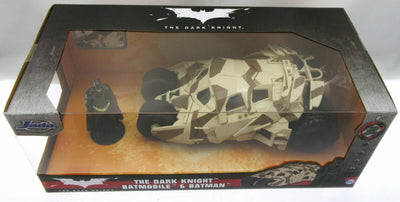 Batmobile ~ The Dark Knight ~ Camo ~  Die Cast Car ~Batman ~ 1:24