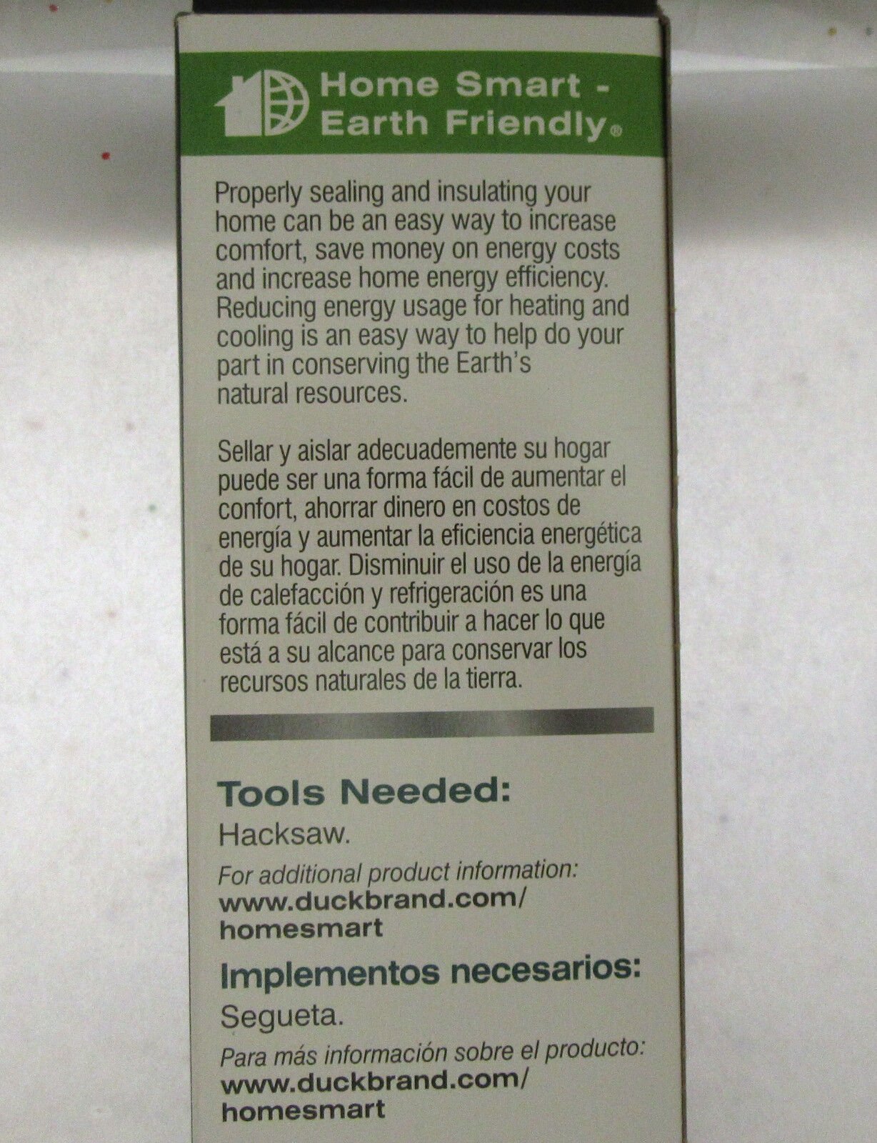 Door Triple Draft Seal ~ Duck ~ Slide On ~ Clear