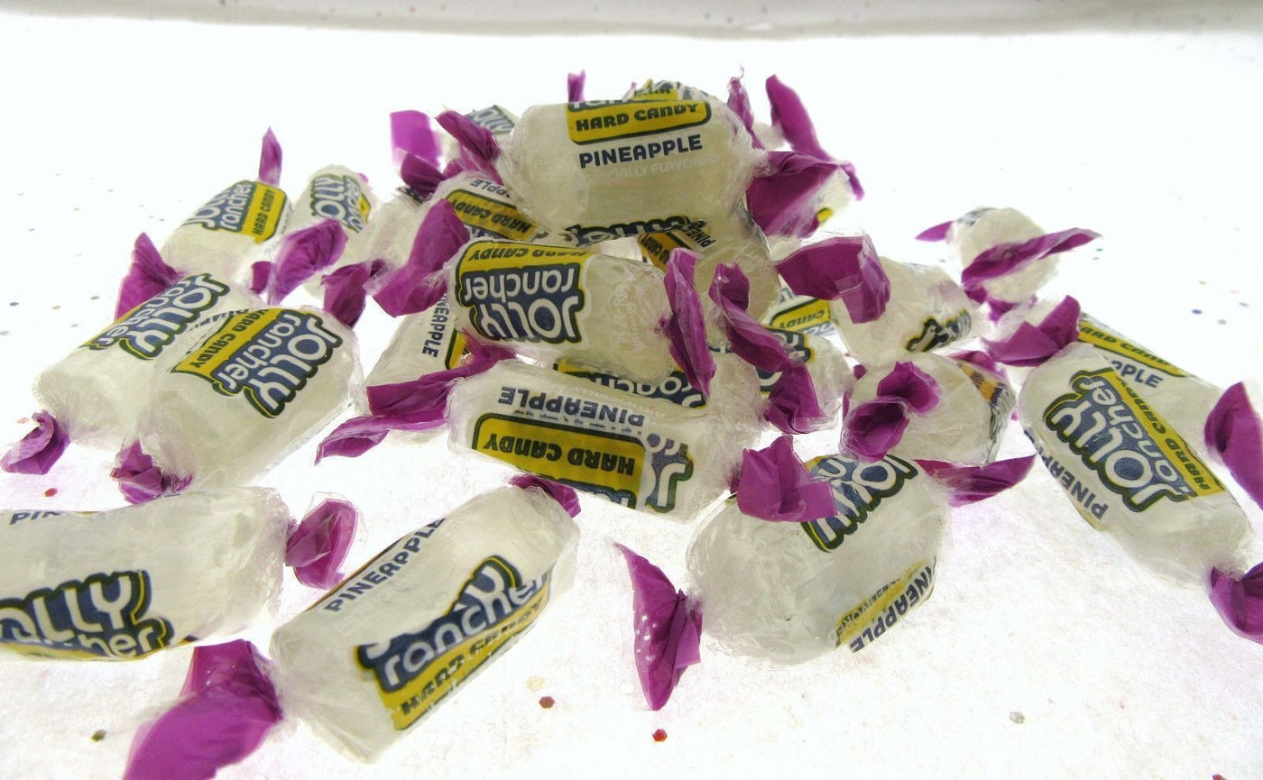 Jolly Rancher Pineapple ~ 8oz hard candy candies Half Pound sweets