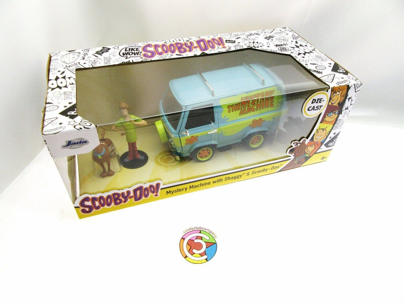 The Mystery Machine w/ Shaggy & Scooby-Doo ~ Die Cast ~ 1:24 scale