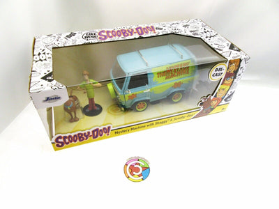 The Mystery Machine w/ Shaggy & Scooby-Doo ~ Die Cast ~ 1:24 scale